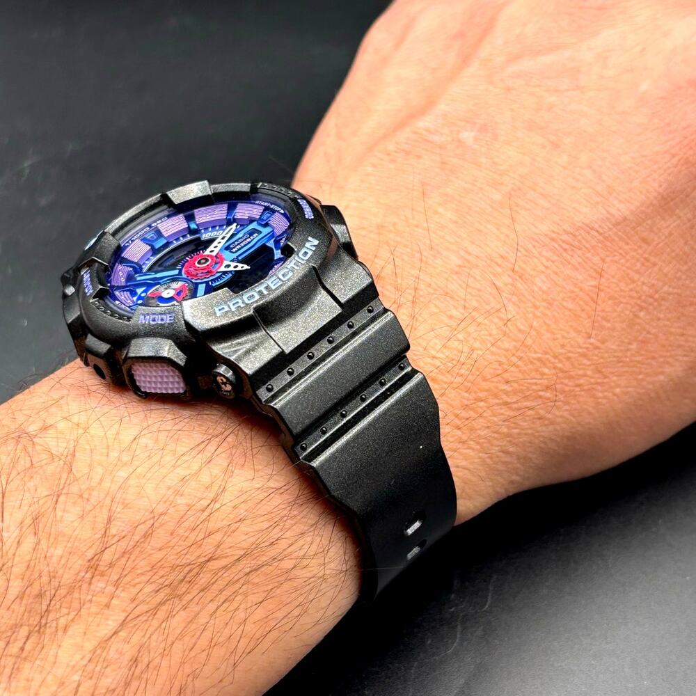 Casio G-Shock GMAS110HC-1A Unisex Analog Digital 200M Watch NIBWT - Picture 15 of 17